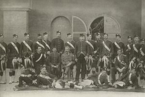 Cecil Rhodes, statsminister på Kapp (s/hv-bilde) av English Photographer