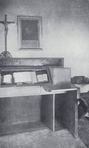 Cell of Savonarola (s/hvitt bilde) av English Photographer