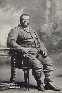 Cetshwayo kaMpande, konge av Zulu-nasjonen av English Photographer