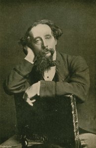 Charles Dickens av English Photographer