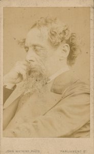 Charles Dickens av English Photographer