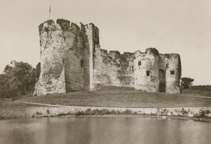 Chepstow Castle, fra Moat av English Photographer