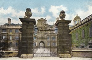 Clare College Gateway av English Photographer