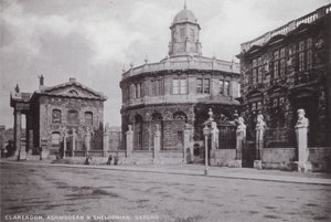 Clarendon, Ashmodean og Sheldonian, Oxford av English Photographer