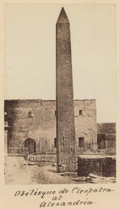 Cleopatras Needle i Alexandria av English Photographer