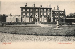 Cley Hall (s/hvitt bilde) av English Photographer