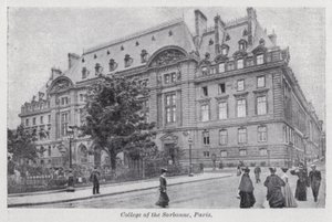 College of the Sorbonne, Paris (s/hv-bilde) av English Photographer