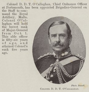 Oberst D D T OCallaghan av English Photographer