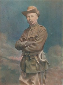Oberst W. H. Mackinnon. Kommanderer City Imperial Volunteers av English Photographer