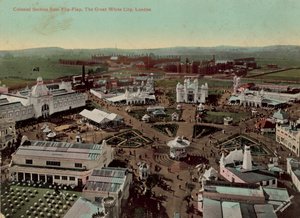 Colonial Section fra Flip-Flap, The Great White City, London av English Photographer