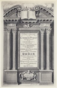 Common Prayer, HMs skrivere 1662 (s/hvitt-bilde) av English Photographer