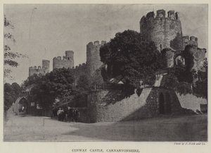 Conway Castle, Carnarvonshire av English Photographer