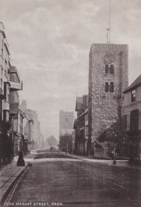 Corn Market Street, Oxon av English Photographer