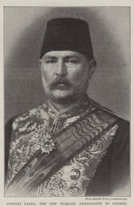 Costaki Pasha, den nye tyrkiske ambassadøren i London av English Photographer