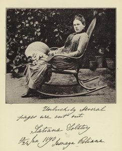 Grevinne Tatiana Tolstoi av English Photographer