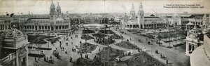 Court of Arts fra Congress Hall, Franco-British Exhibition, London, 1908 av English Photographer