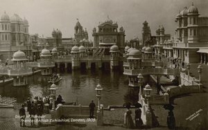 Court of Honour, fransk-britisk utstilling, London, 1908 av English Photographer
