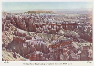 Nysgjerrig landskulptur av regn i Sør-Utah av English Photographer