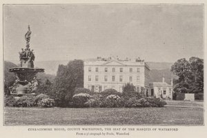 Curraghmore House, County Waterford, sete for markisen fra Waterford av English Photographer