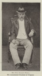 Don Juan Idiarte Borda, Uruguays myrdede president av English Photographer