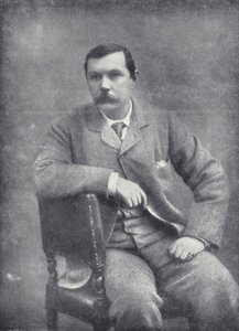 Dr A Conan Doyle (s/hvitt bilde) av English Photographer