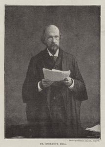 Dr Birkbeck Hill av English Photographer