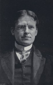 Dr Henry Smith Williams (s/hvitt bilde) av English Photographer