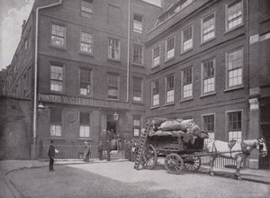 Dr Johnsons House, Gough Square, Fleet Street av English Photographer