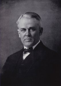 Dr RA Millikan (s/hvitt bilde) av English Photographer