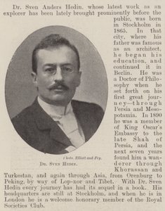 Dr. Sven Hedin av English Photographer