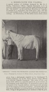 Dressing av ponnier for beskyttelse mot Tsetse-flua av English Photographer