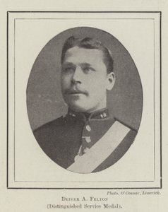 Sjåfør A Felton, Distinguished Service Medal av English Photographer
