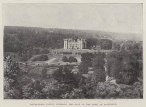 Drumlanrig Castle, Dumfries, setet til hertugen av Buccleuch av English Photographer