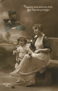 Edwardiansk postkort av English Photographer