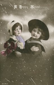 Edwardiansk postkort av English Photographer
