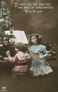 Edwardiansk postkort av English Photographer
