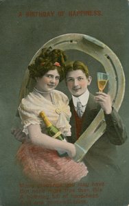Edwardiansk postkort av English Photographer