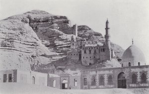 Egypt: Mokatan Hill (s/hvitt bilde) av English Photographer