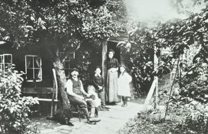 Elder Road: Rose Cottage, 1890 av English Photographer