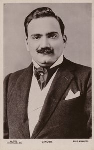 Enrico Caruso , italiensk tenor (1873-1921) av English Photographer