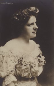 Fanny Davies , britisk pianist av English Photographer