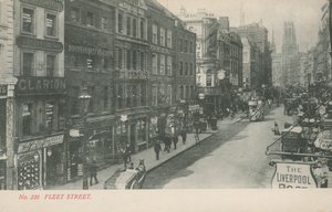Fleet Street, London av English Photographer