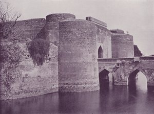 Fort, Bhurtpur av English Photographer