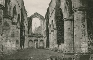 Fountains Abbey, Nave, ser vestover av English Photographer