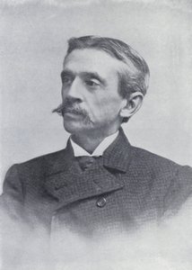 Frank R Stockton (s/hvitt bilde) av English Photographer