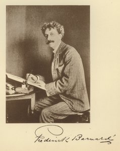 Frederick Barnard (s/hvitt bilde) av English Photographer