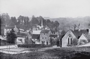Freshford, viser sanatoriet (s/hvitt-bilde) av English Photographer