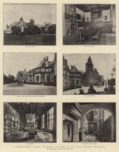 Friedrichshof slott, Cronberg, hjemmet til den avdøde keiserinne Frederick