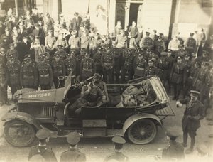 Fra et album med 134 fotografier assosiert med første verdenskrig, vestfronten, 1914-18 av English Photographer