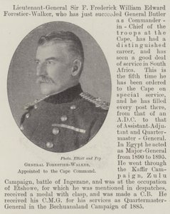 General Forestier-Walker, utnevnt til Cape Command